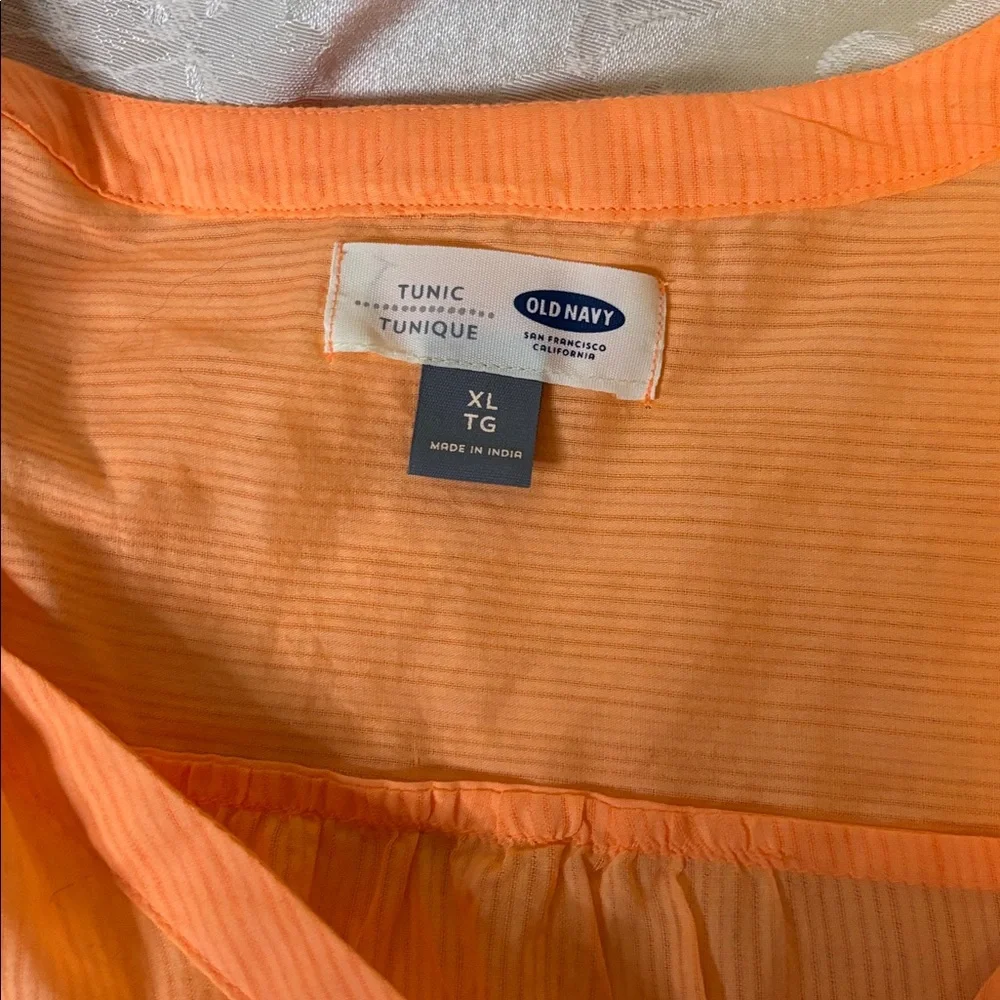 Women's Peach Shirt 100% cotton - Picture 4 of 6